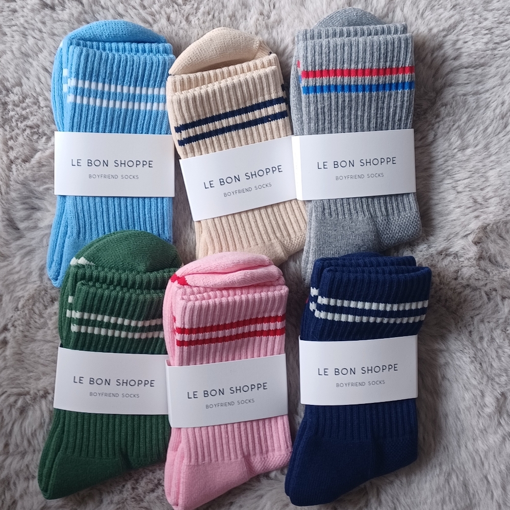 Le Bon Shoppe Assorted Color Socks Set